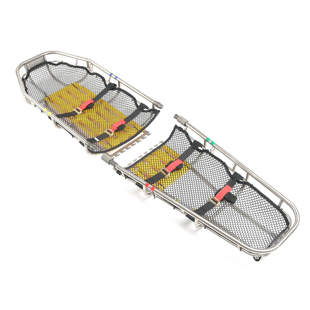 Traverse Titan-Ti Tapered Tirol split basket, shown in two halves